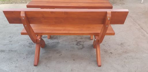 Masziv fa kerti bútor, sörpad garnitúra a gyártótól 