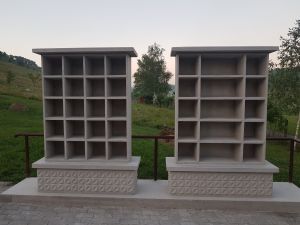 EU szabvány 30x30x30cm-es fakkos iráslap hellyel