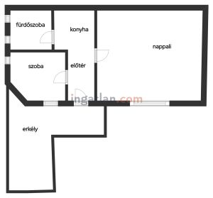Két külön nyíló szoba, klímás lakás jó közlekedéssel – XIV. 