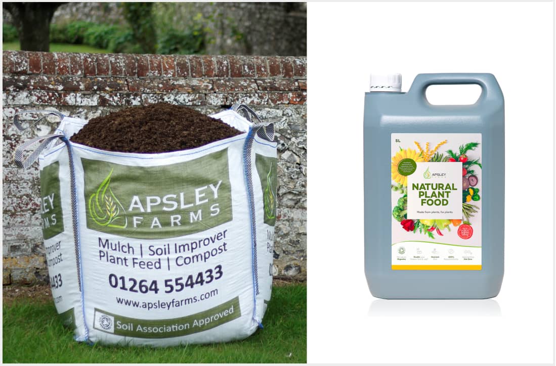 Mulch + Plant Food Combo Deal