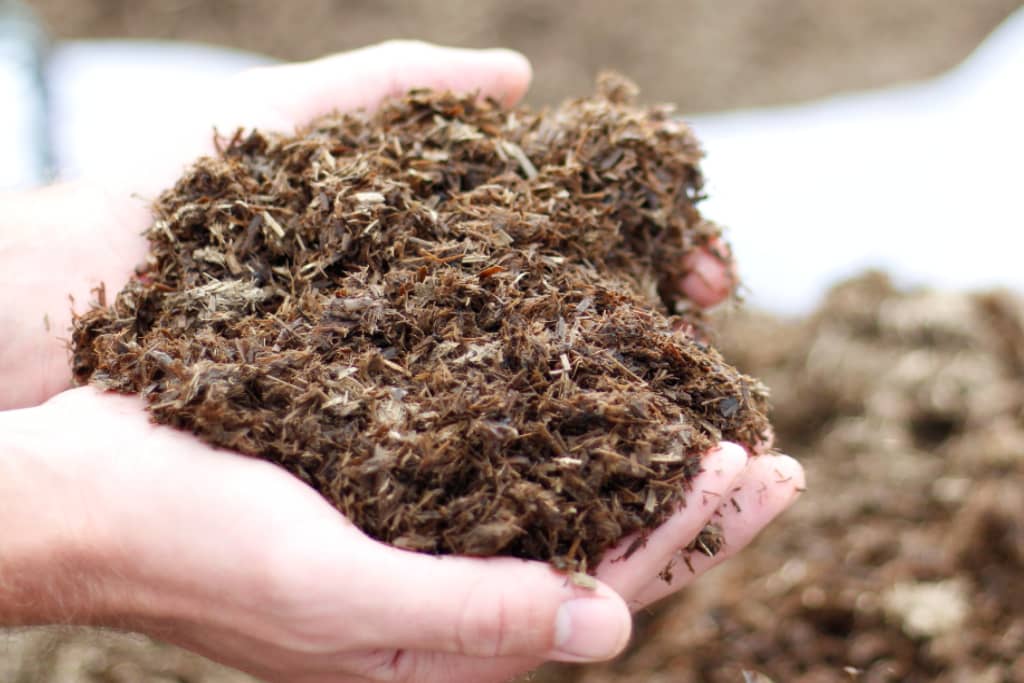 Soil improving mulch from Apsley Farms