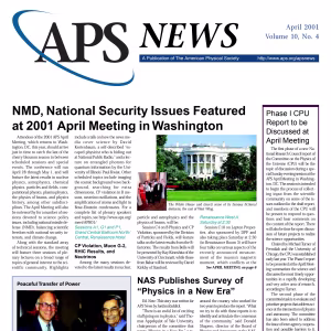 APS News April 2001