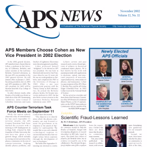 APS News November 2002