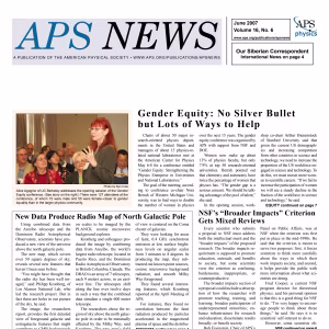 APS News June 2007