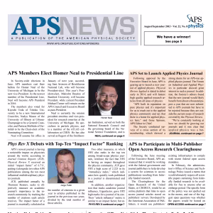 APS News August/September