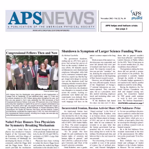 APS News November 2013