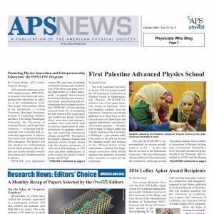 APS News October 2016
