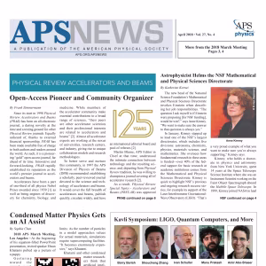APS News April 2018