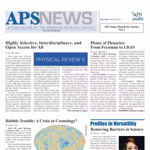 APS News May 2018
