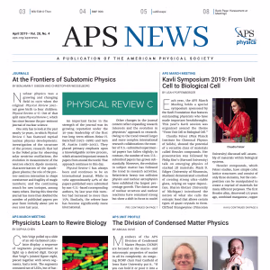 APS News April 2019