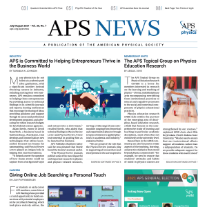 APS News July/August