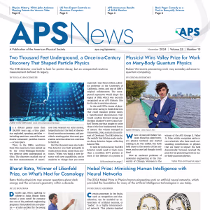 APS News November 2024