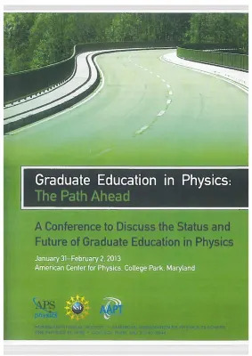 2013 Graduate Education Conference Report