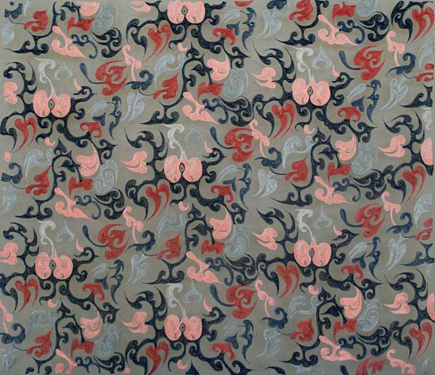 Western Han cloud embroidery pattern