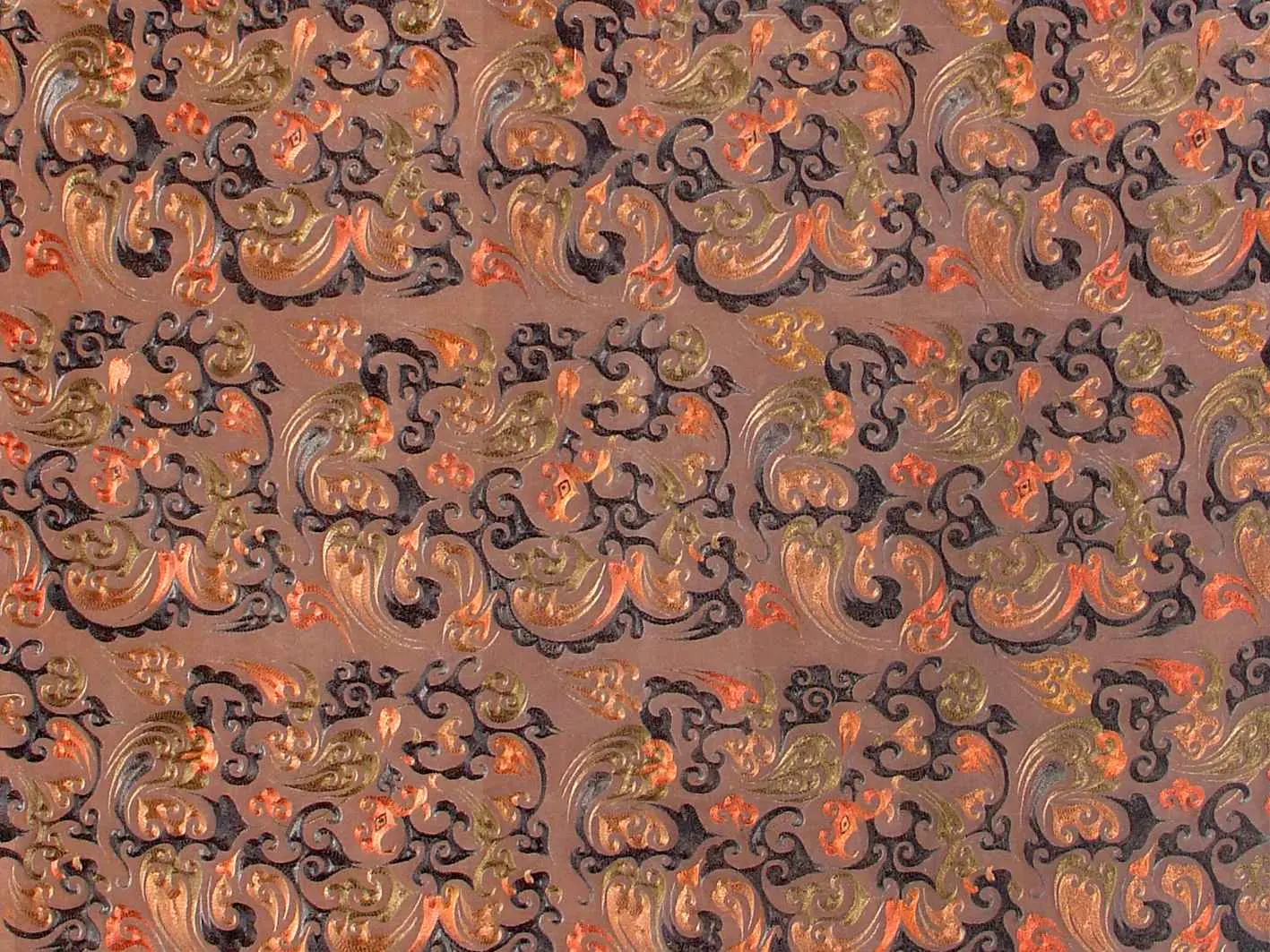 Western Han longevity embroidery pattern