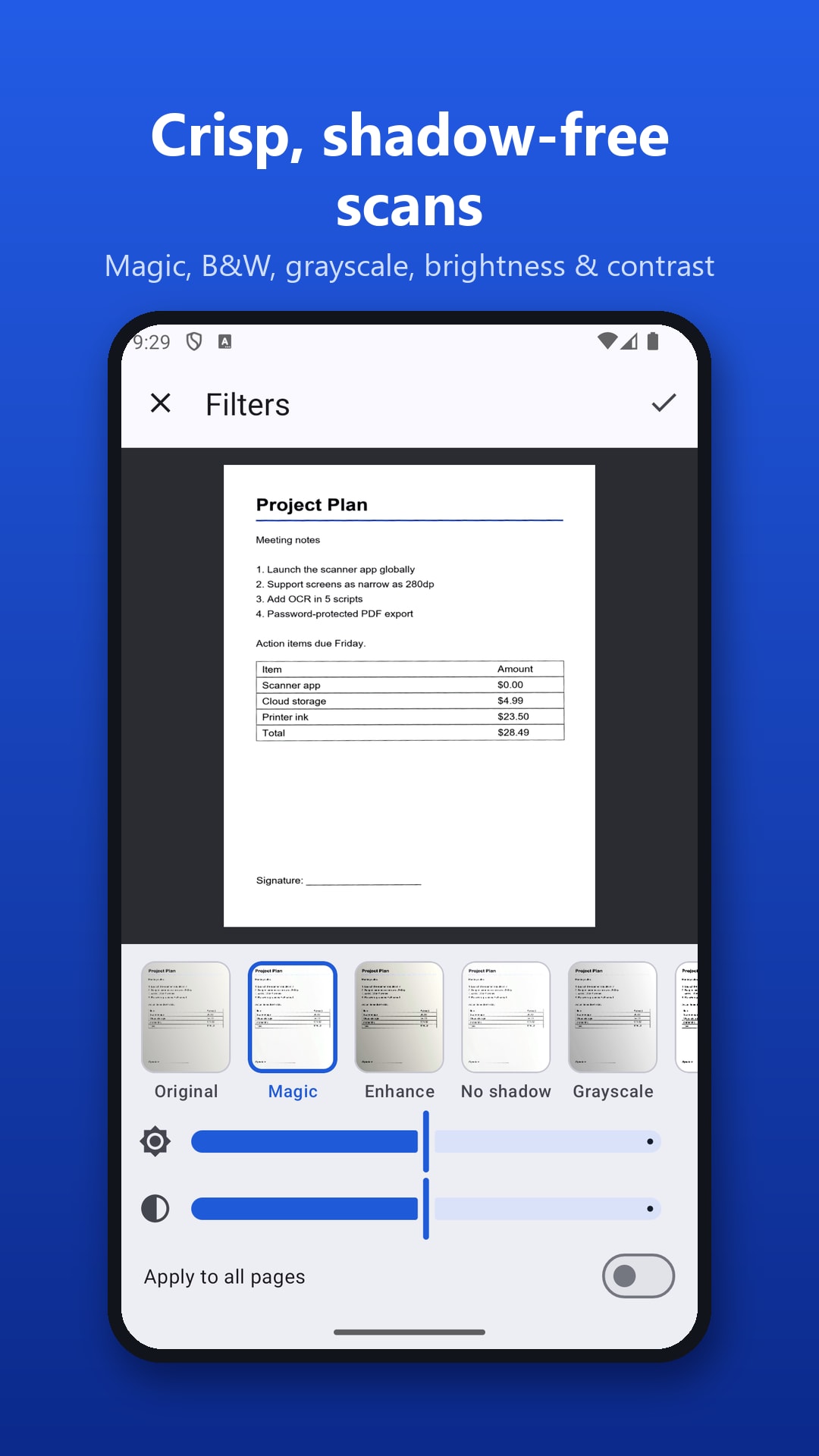 ScanPro: PDF Document Scanner for Android — screen 3
