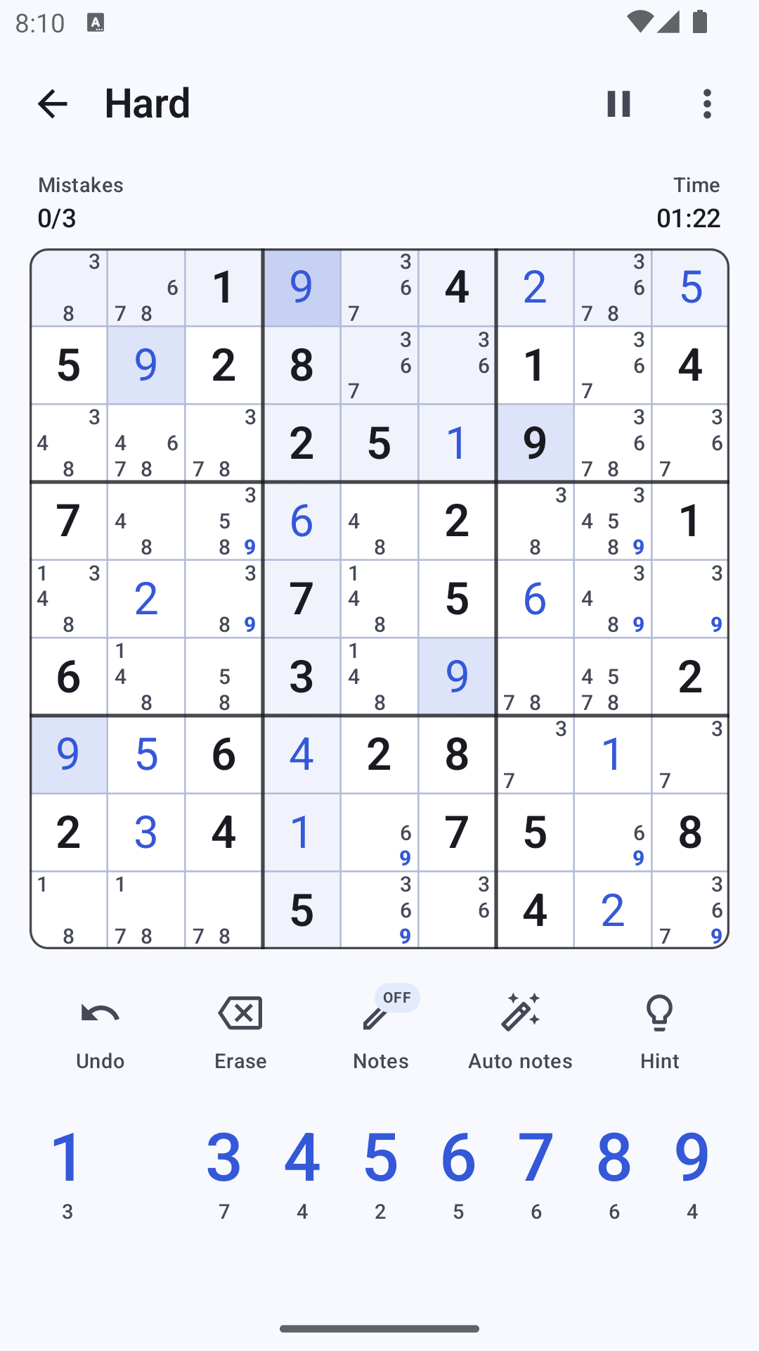 Sudoku – Classic Number Puzzle for Android — screen 5