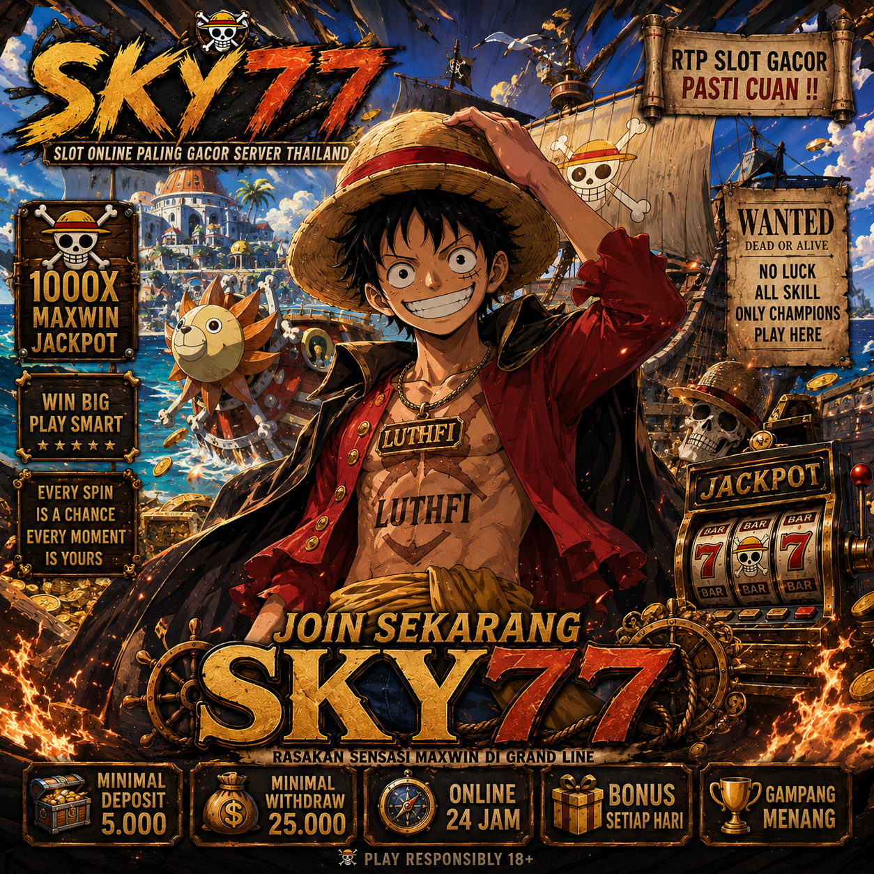 Sky77 Banner