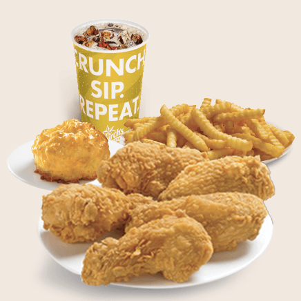 3 Pc Wings Meal