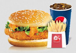 Paneer Burger Meal