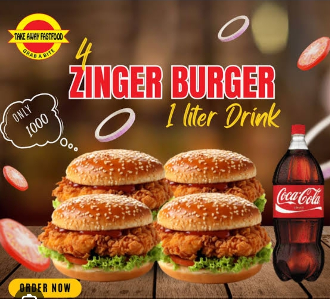 Crispy zinger burger-4 big