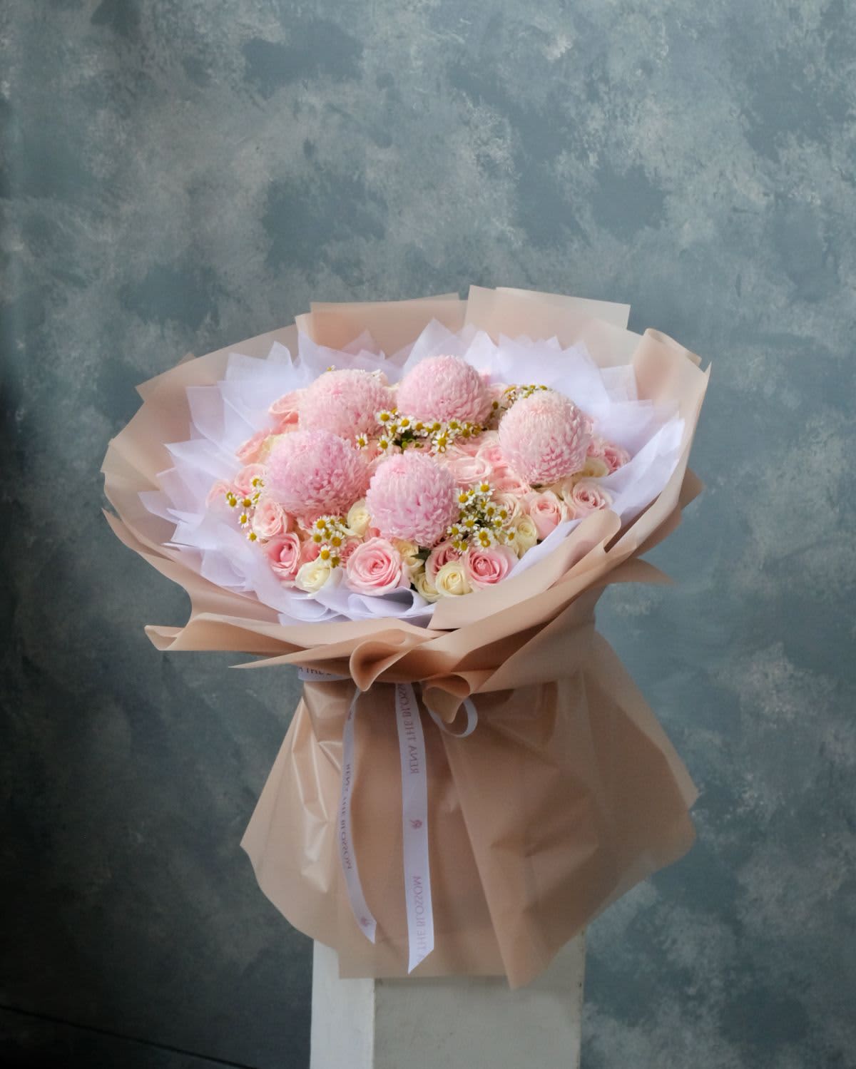 Blush Peony Mum
