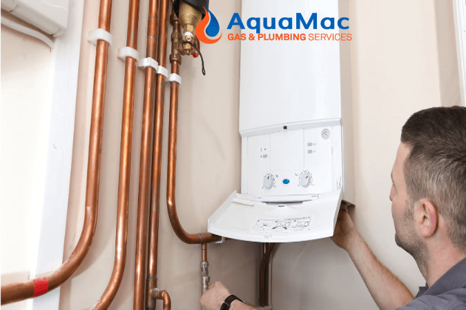 Central heating system installation