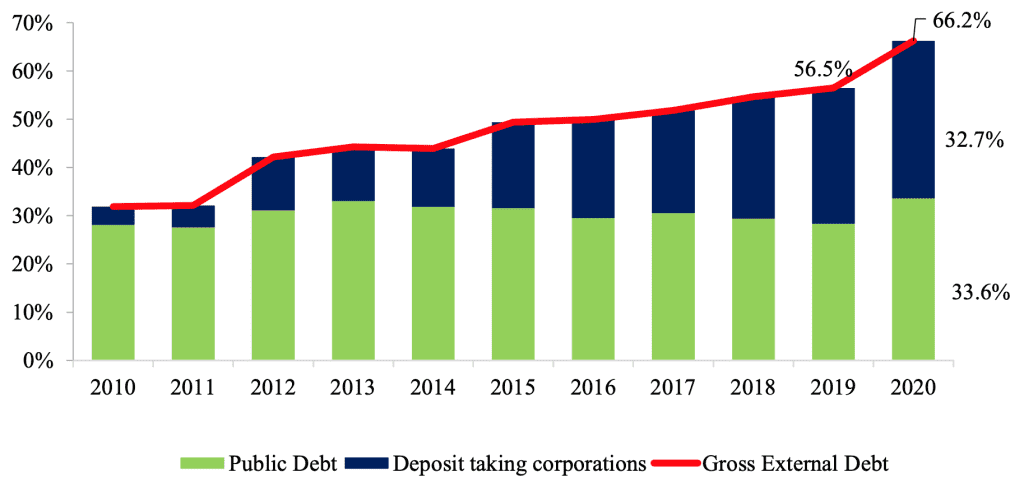 Composition of Gross External Debt 1