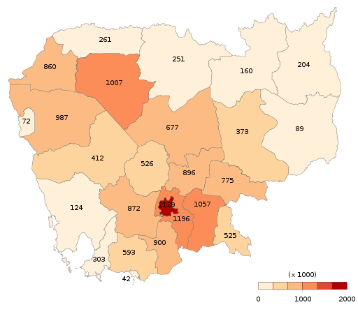 demography of cambodia
