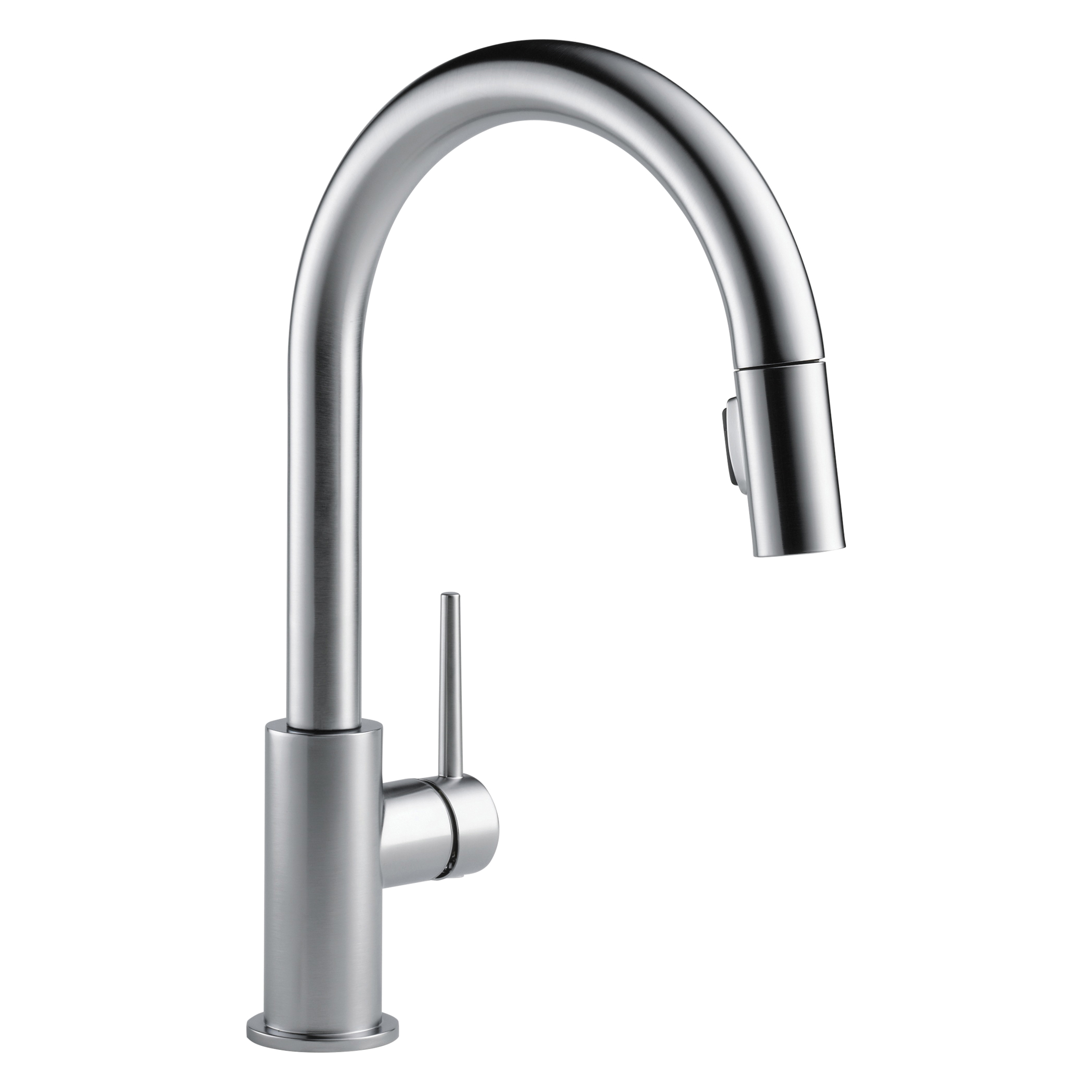 Aquifer Distribution DELTA 9159ARDST Trinsic Kitchen Faucet, 1.8 gpm Flow Rate, Arctic