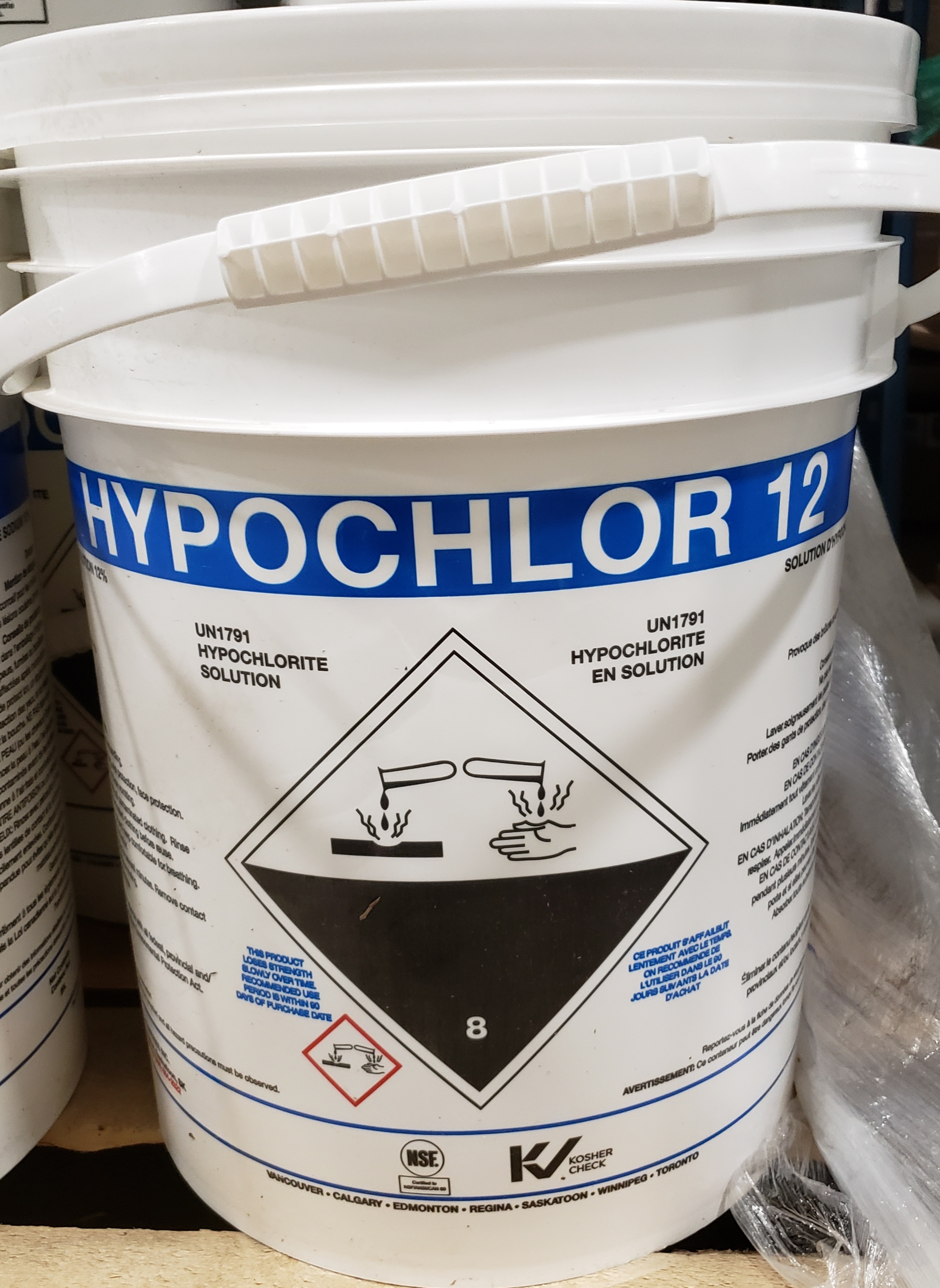 Aquifer Distribution | ClearTech SH1213 Sodium Hypochlorite (Chlorine ...