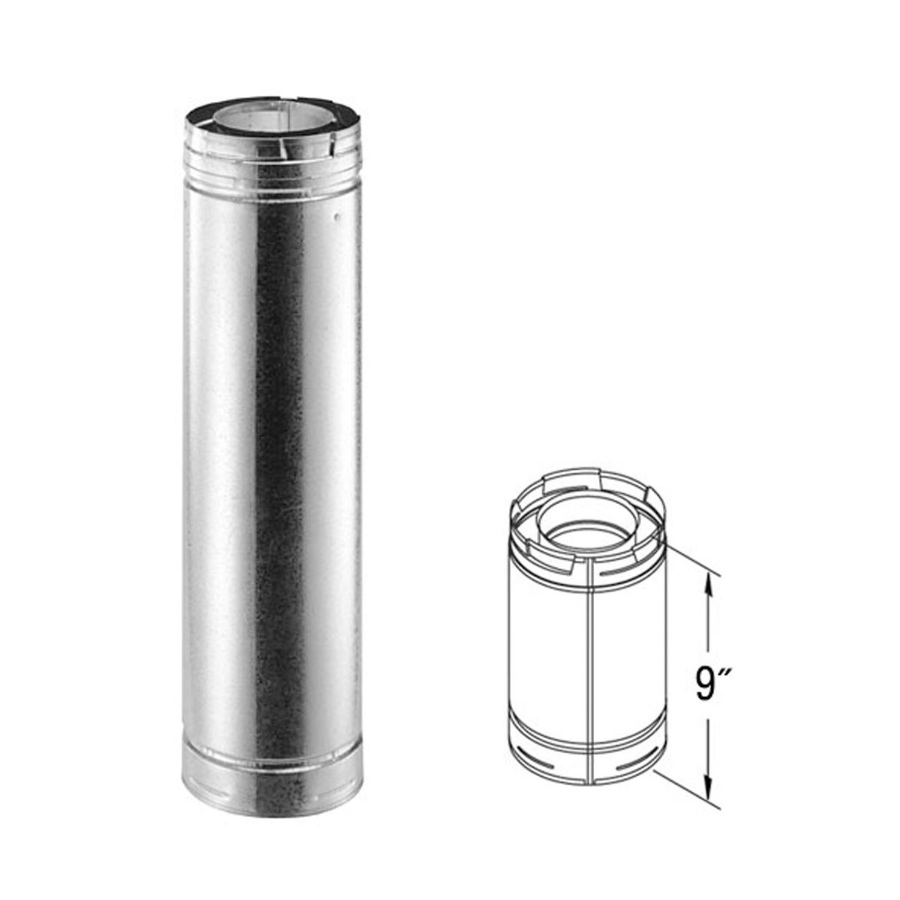 Aquifer Distribution | DuraVent® 58DVA-09 DirectVent Pro Chimney Pipe ...