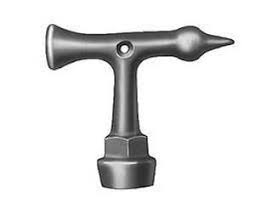 Aquifer Distribution | Mueller® MH10323 Ductile Iron Pentagon Key, Tool ...