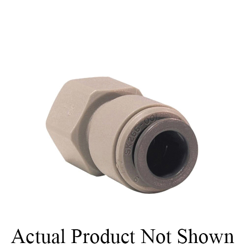 Aquifer Distribution  John Guest CI3208U7S Tap Adapter, 1/4 in x