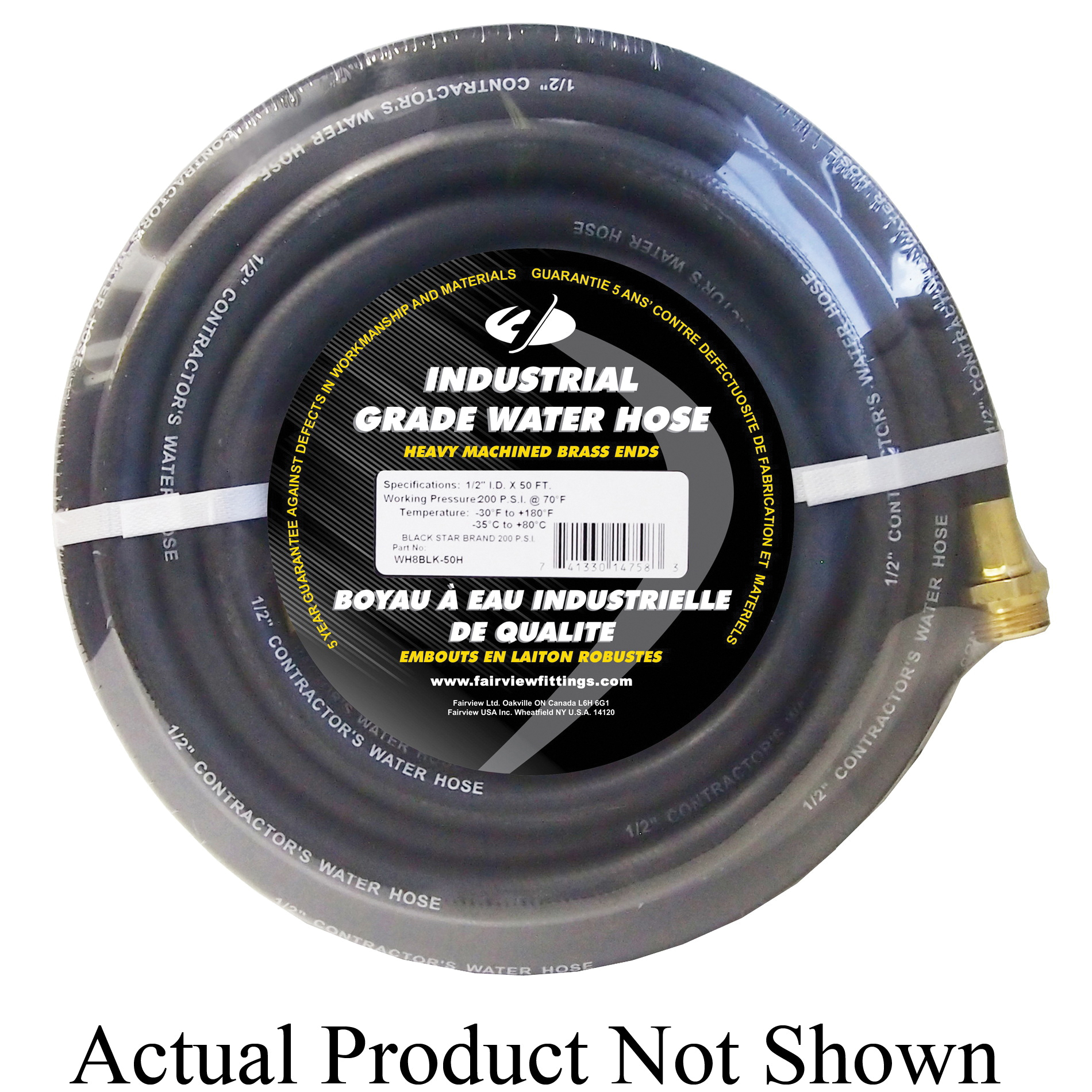 Aquifer Distribution Fairview WH10BLK25H WH Series Contractors High