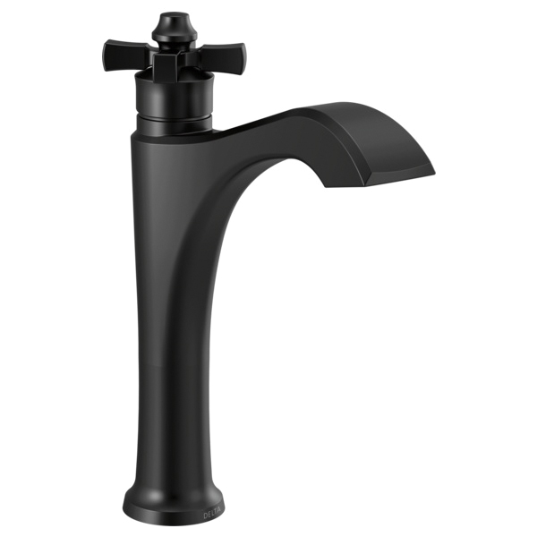 Aquifer Distribution DELTA 657BLDST Dorval MidHeight Vessel Bathroom Faucet, Commercial