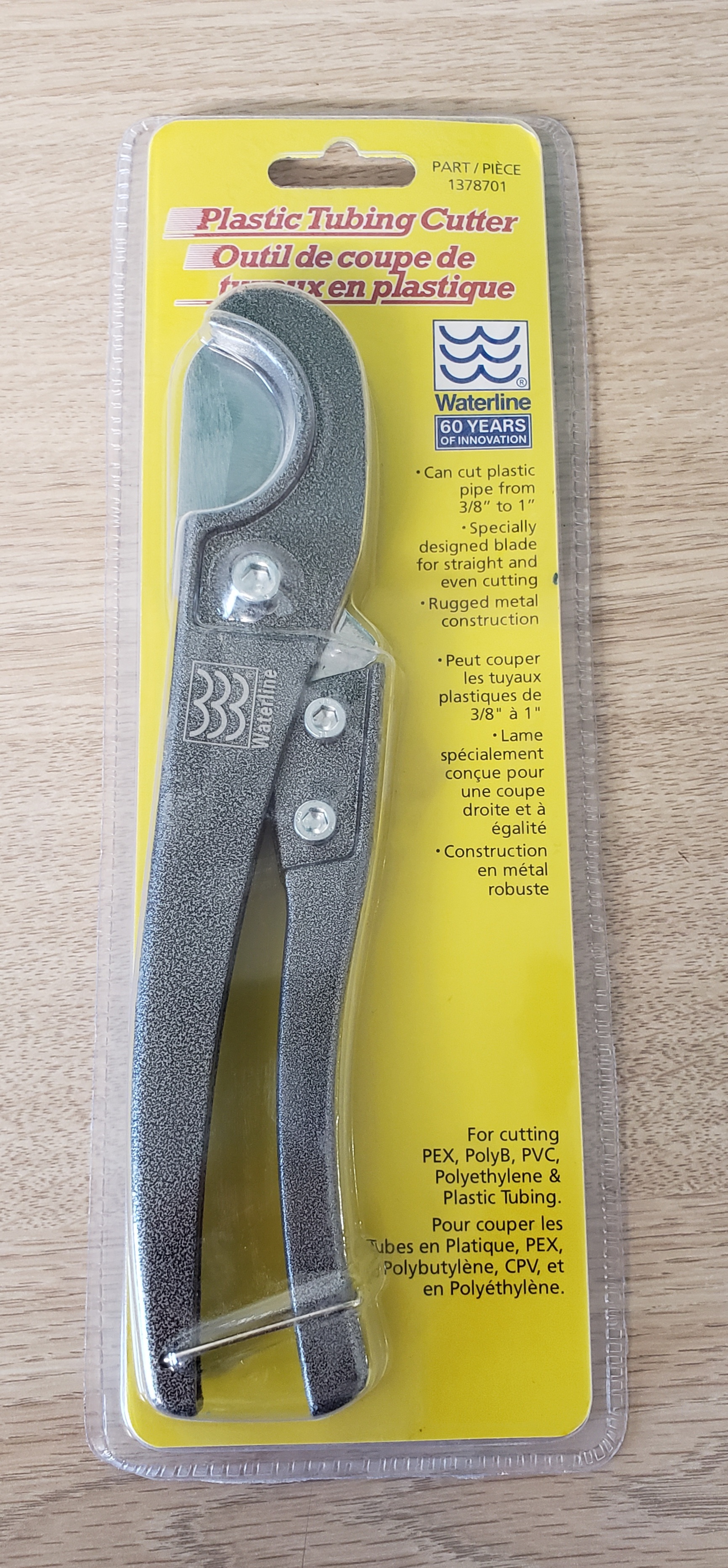 Aquifer Distribution | LynCar 1378701 Plastic Tubing Cutter, 1 in