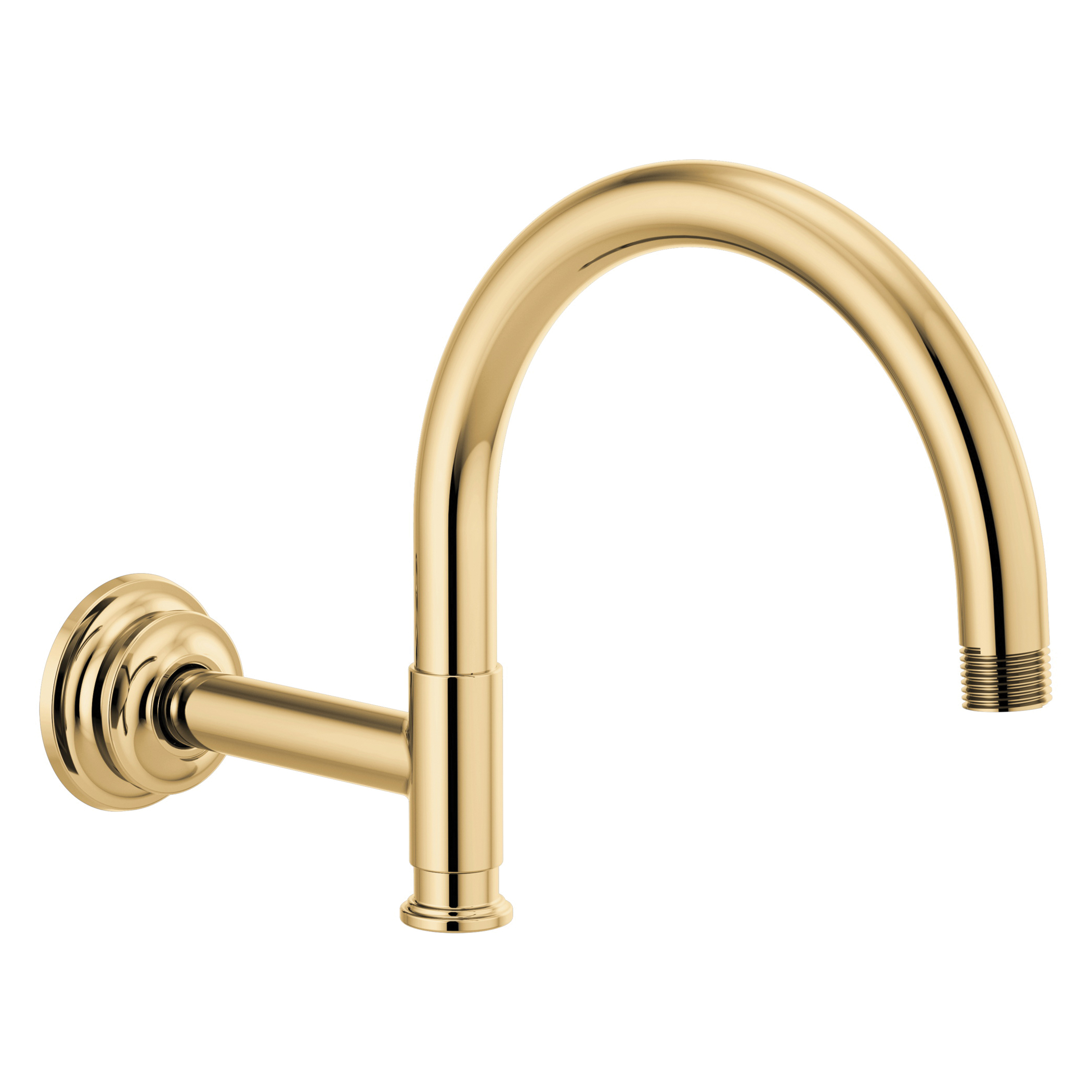 Aquifer Distribution Brizo RP100326PG Invari Arc Shower Arm and