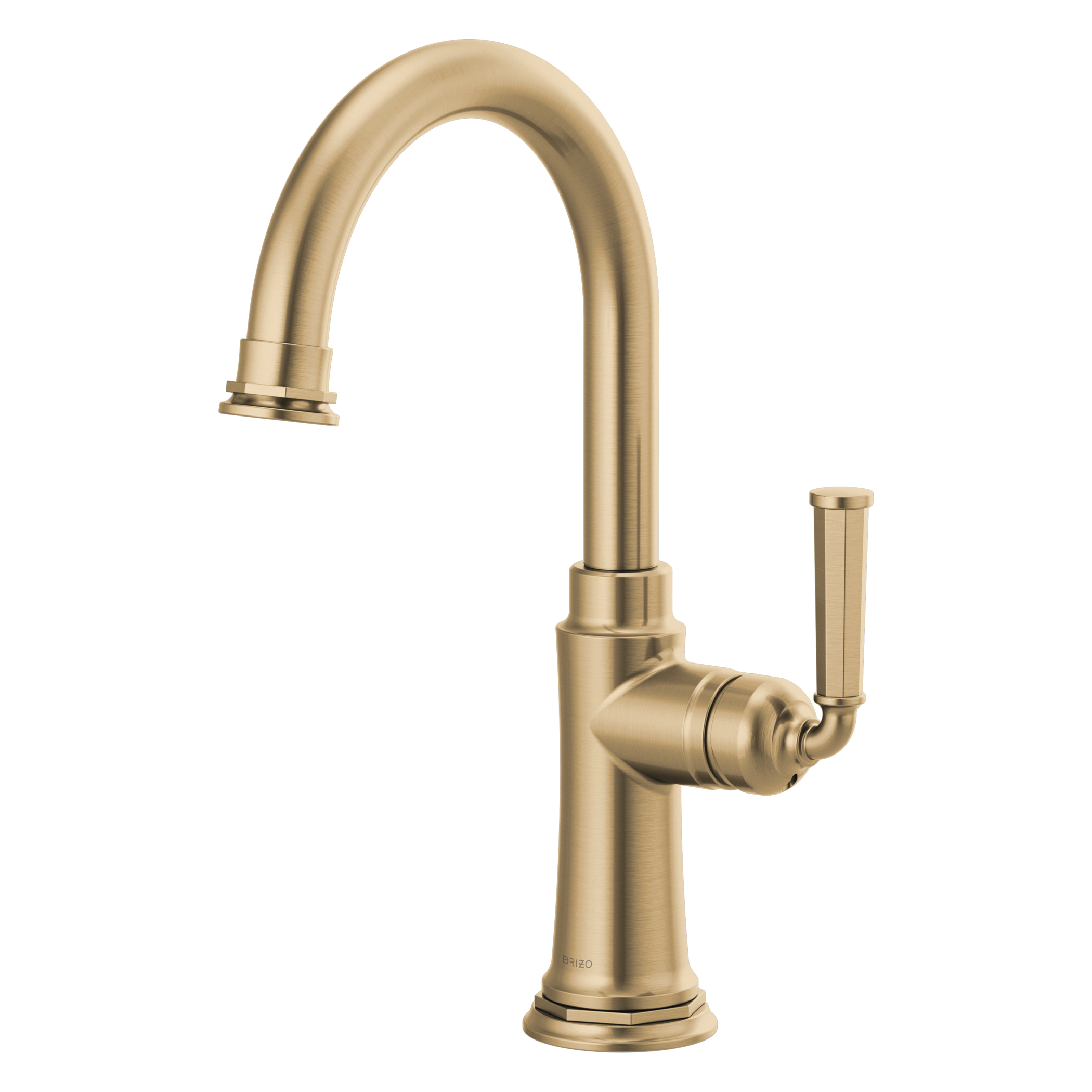 Aquifer Distribution Brizo 61074LFGL Bar Faucet, Rook, Luxe Gold, 1