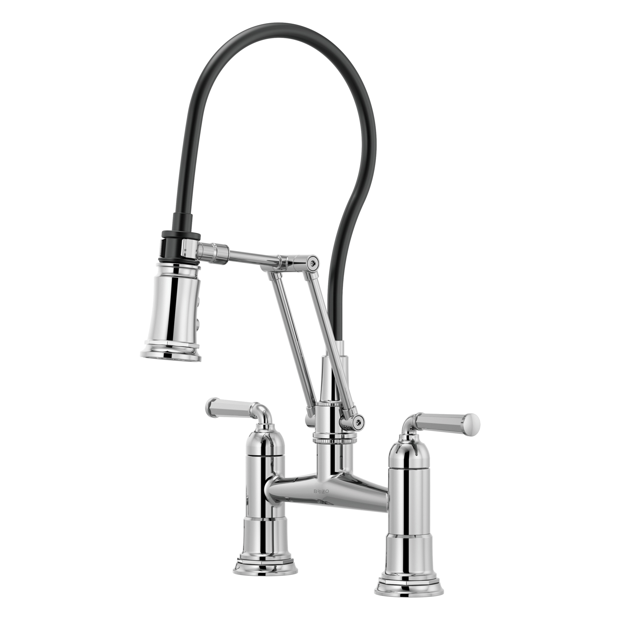Aquifer Distribution Brizo 62274LFPC Rook Articulating Bridge Faucet