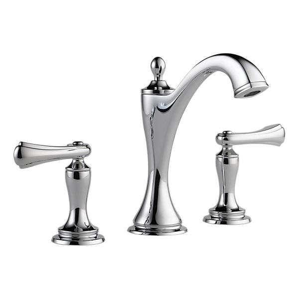 Aquifer Distribution Brizo 65385LFPCLHP Charlotte Widespread Lavatory Faucet, Commercial, 1.5