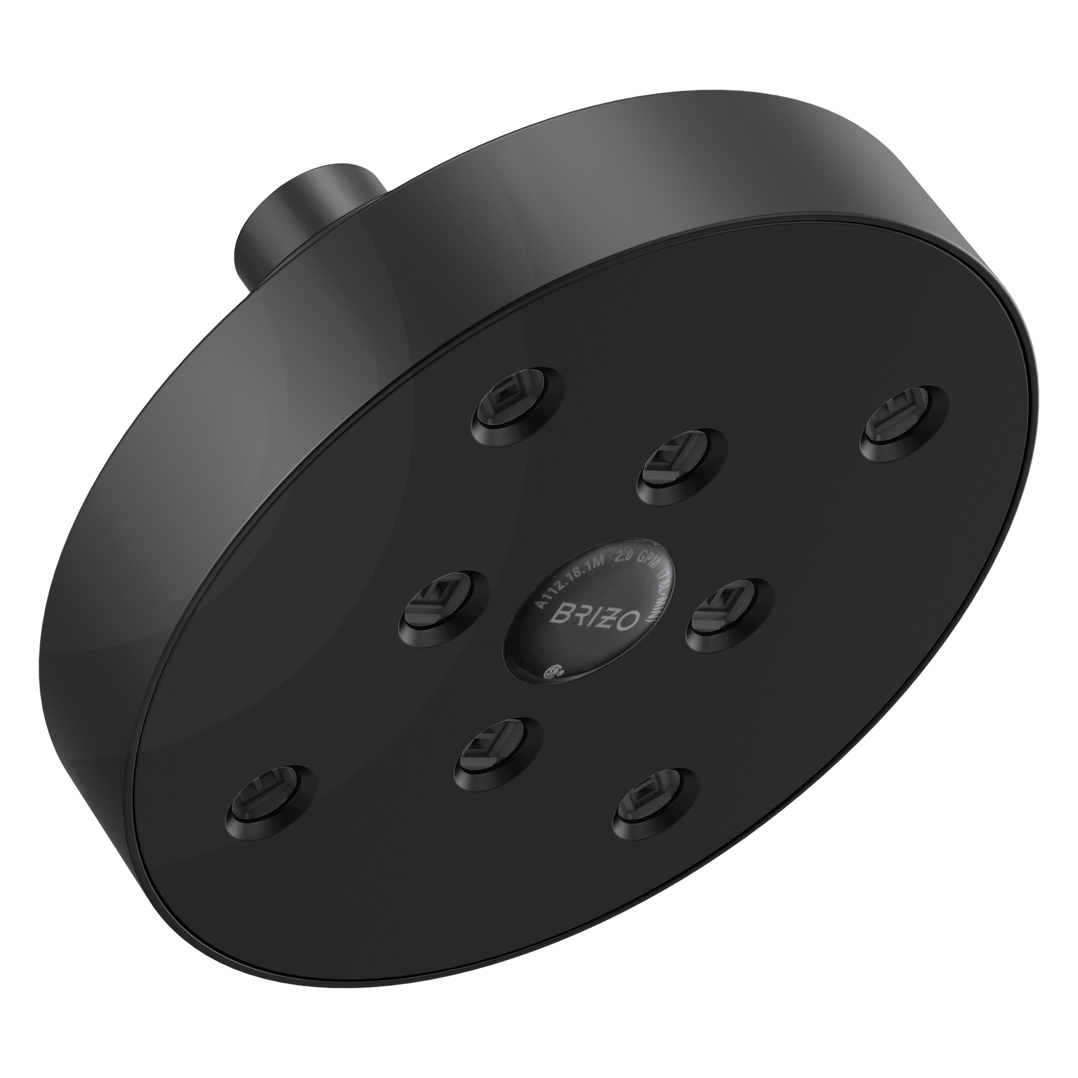 Aquifer Distribution Brizo 87375BL Raincan Shower Head, Odin, 2 gpm