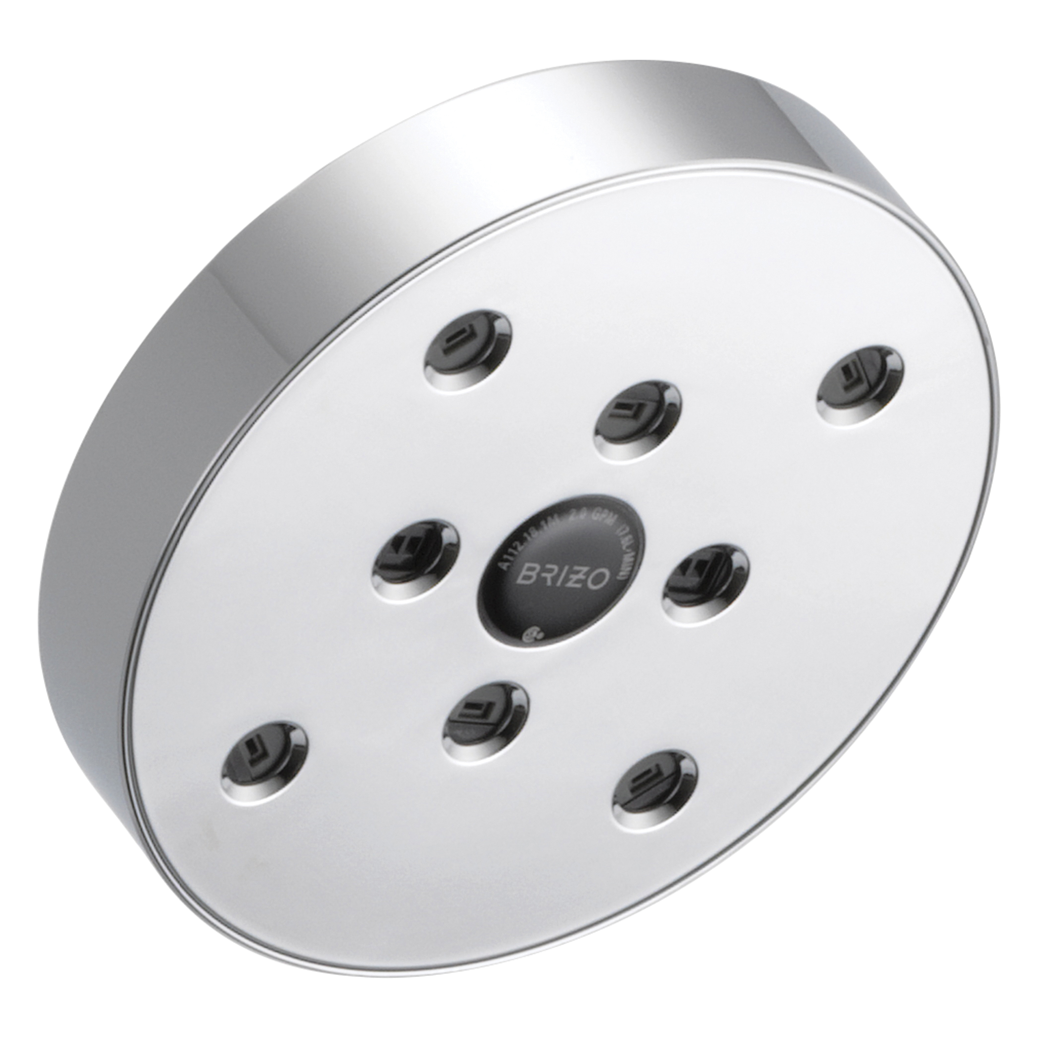 Aquifer Distribution Brizo 87375PC Raincan Shower Head, 2 gpm, 1