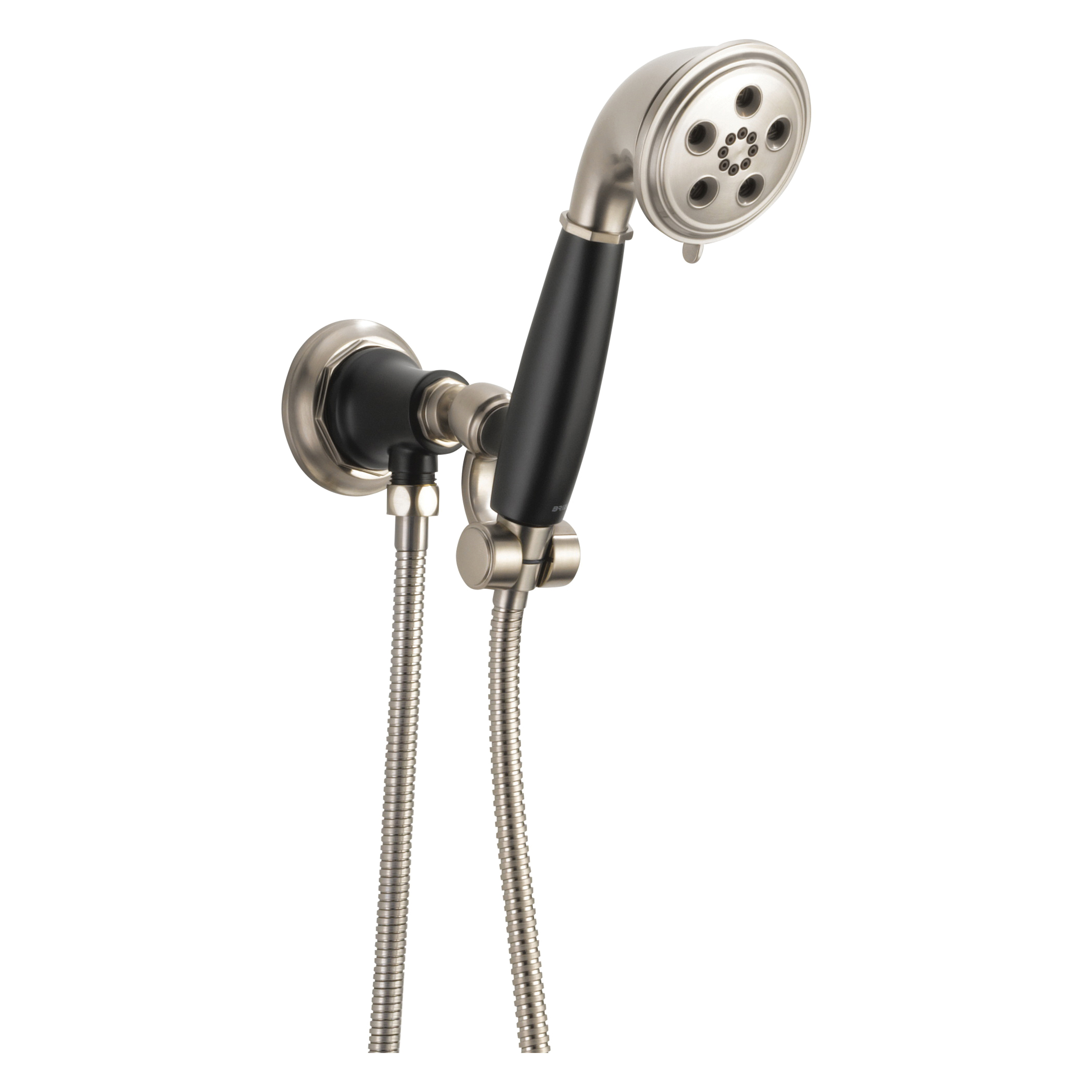 Aquifer Distribution Brizo 88861NKBL Rook Hand Shower, 3 Shower Head, 2 gpm Flow Rate, 60 to