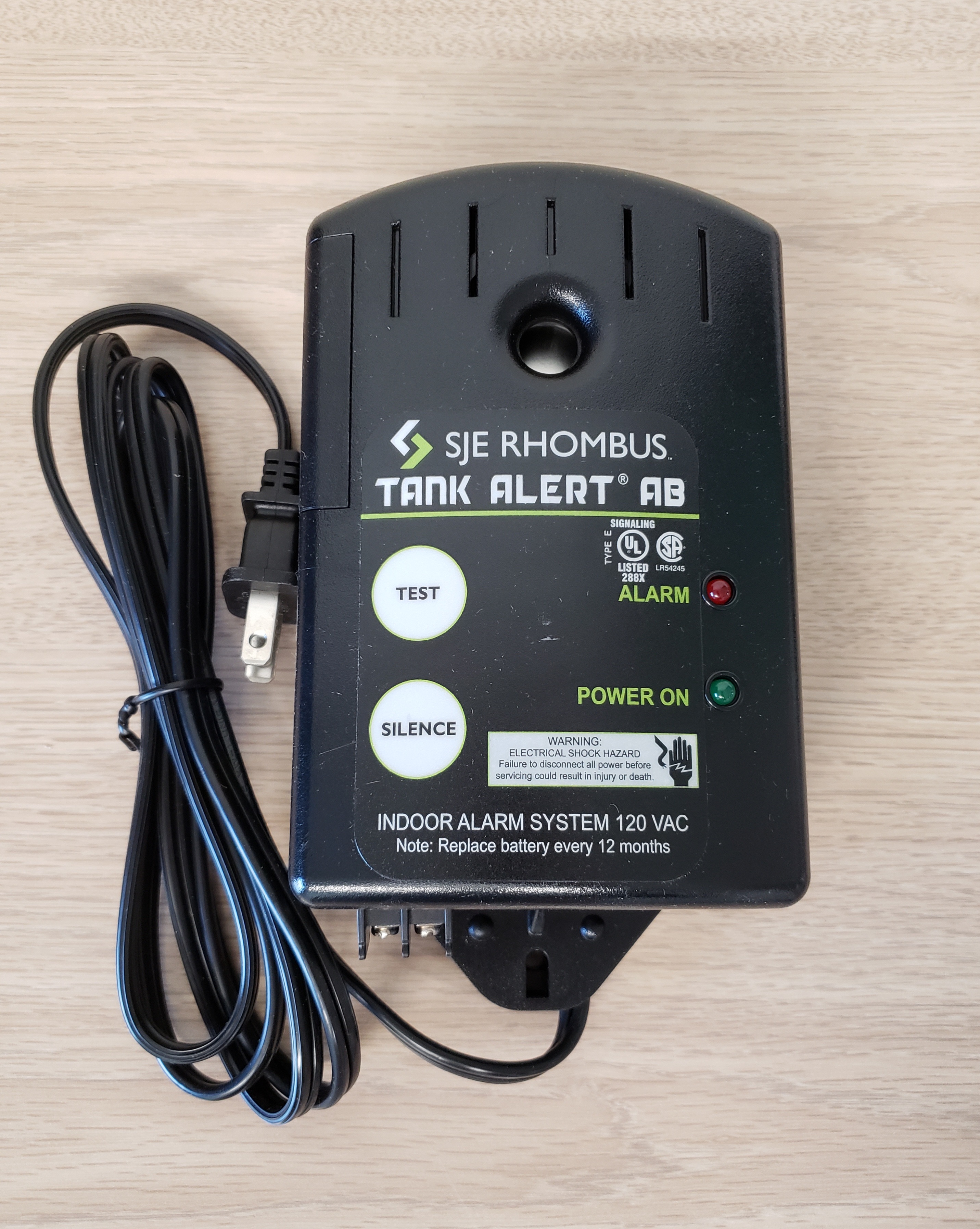 Alerte Réservoir SJE Rhombus XT TA XT-01HB – Intérieur/extérieur Avec Reset Auto