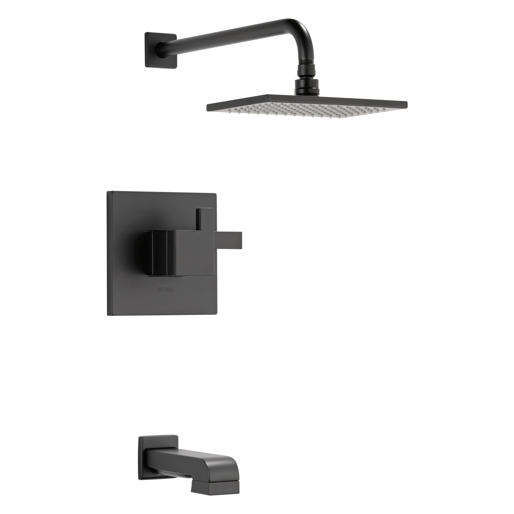 Aquifer Distribution Brizo T60480BL2.5 Tub/Shower Trim, 2.5 gpm Shower, Matte Black