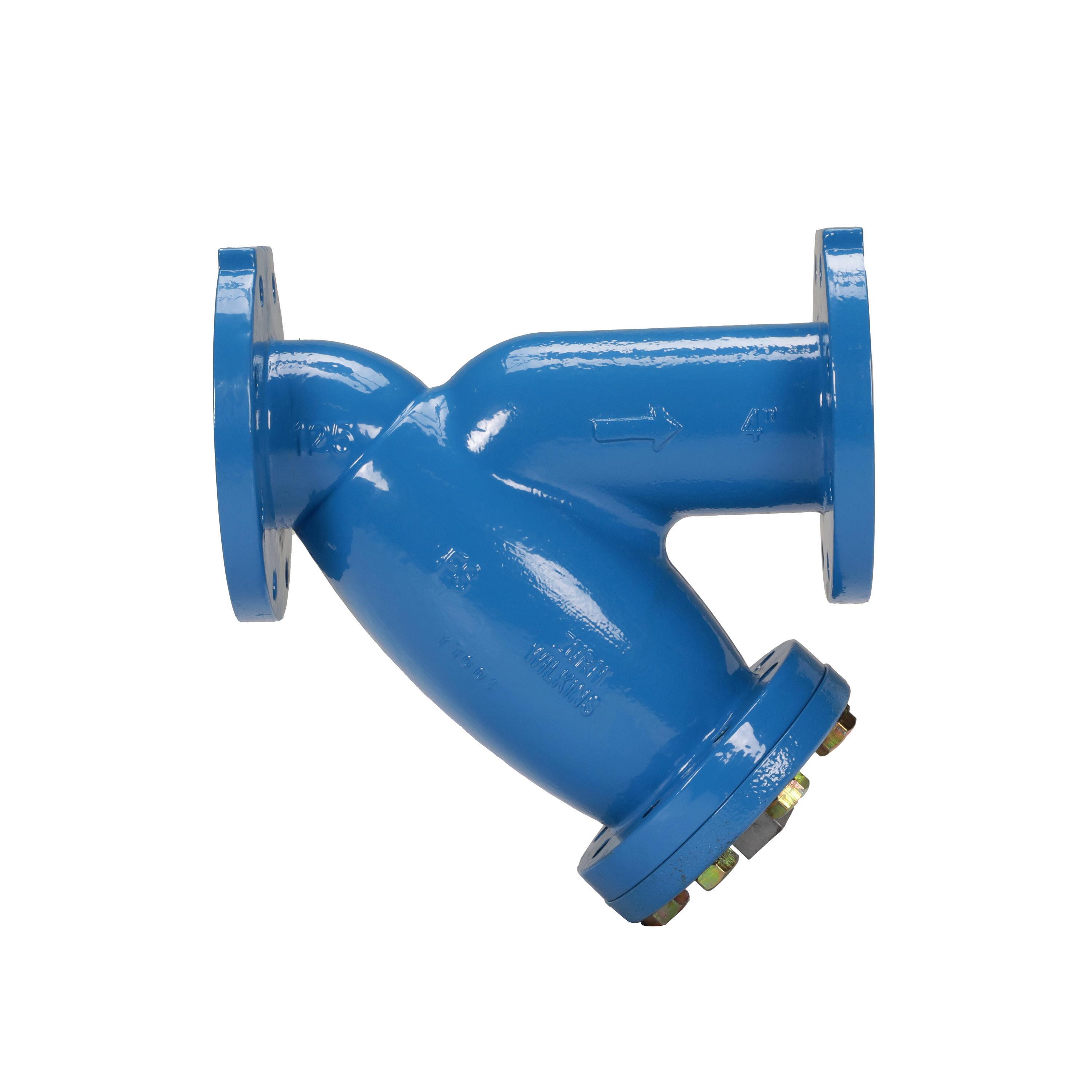 Aquifer Distribution Zurn Wilkins 4FSC FSC Wye Strainer With 20 Mesh Strainer Screen, 4 in