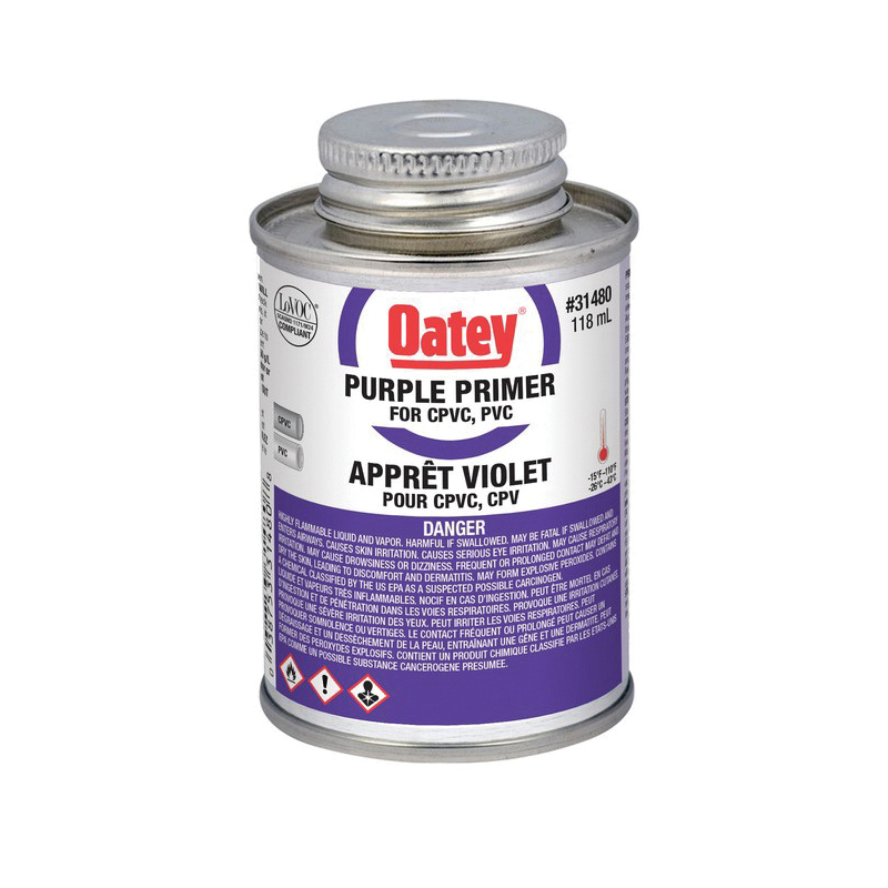 Aquifer Distribution Oatey 31480 Primer, For Use With PVC and CPVC