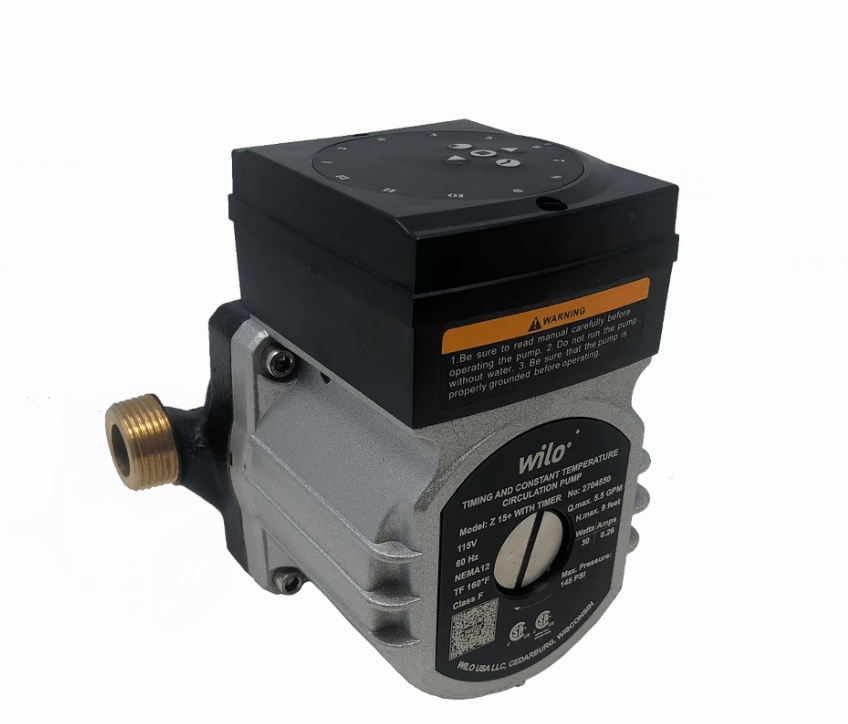 Aquifer Distribution | Wilo® 3396500 Z 15+ .75M-9-5.5 Circulating Pump ...