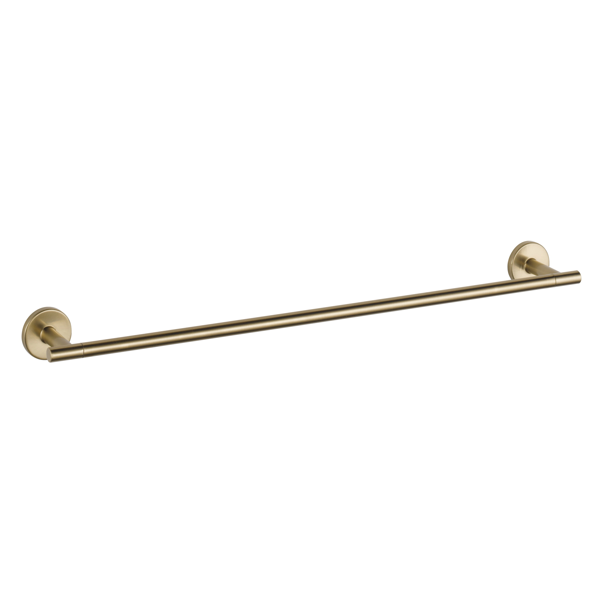 Aquifer Distribution DELTA 759240 CZ Trinsic Towel Bar 24 in L Bar 3 5 16 in OAD x 1 1 8 in OAH Brilliance Champagne Bronze Import